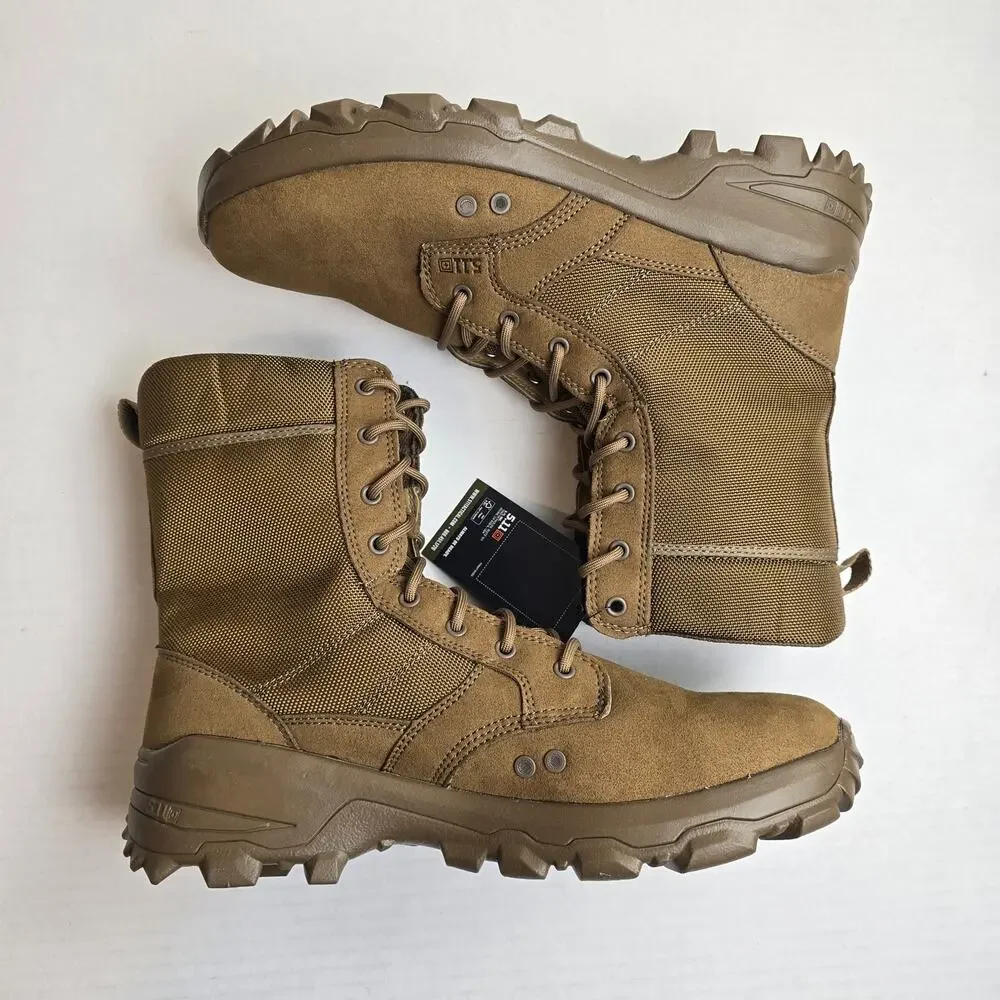 5.11 Tactical Speed 3.0 Jungle RD Boots Size 13 Dark Coyote Lace Up Combat